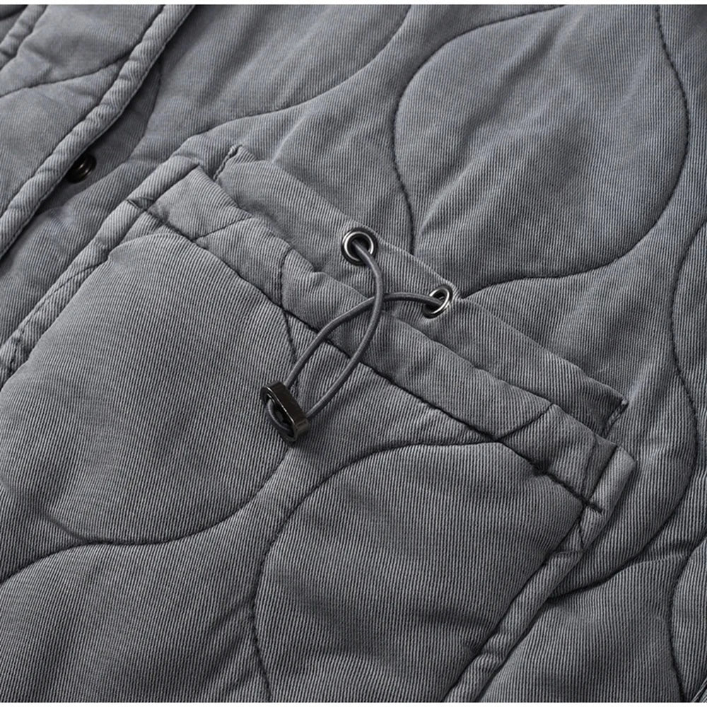 Geplooide bodywarmer
