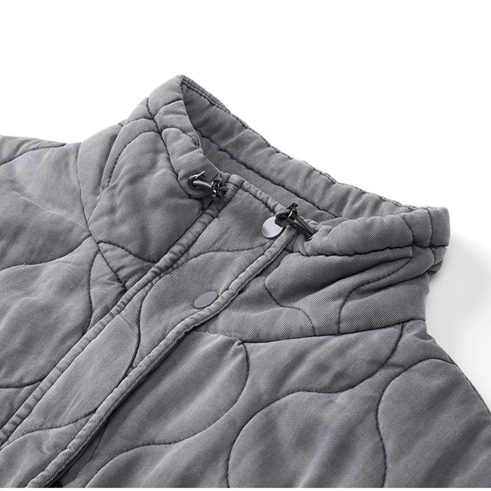 Geplooide bodywarmer
