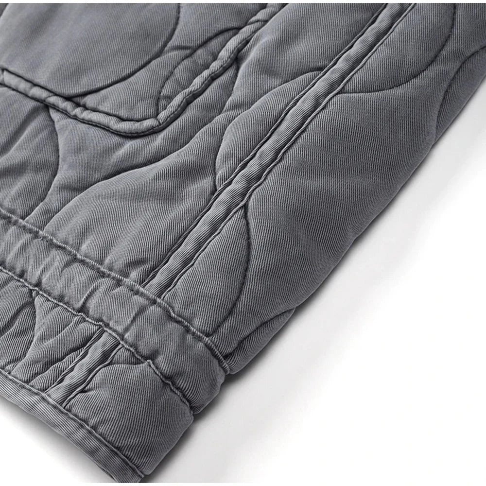 Geplooide bodywarmer