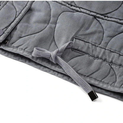 Geplooide bodywarmer
